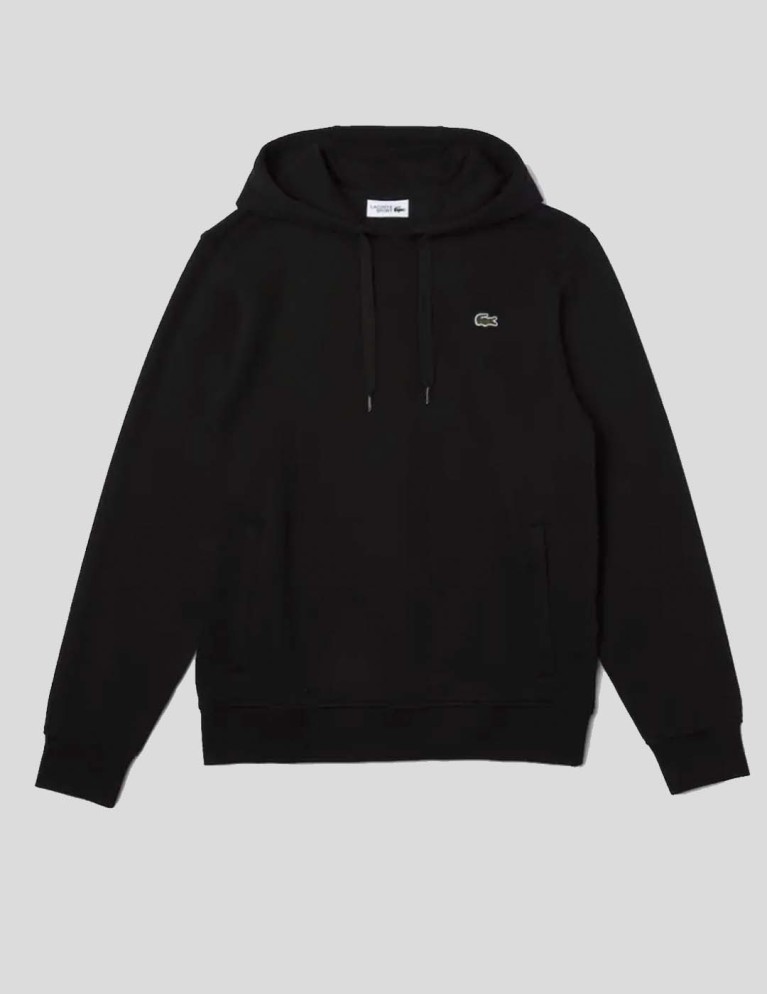 Sudadeira LACOSTE sport felpa com capucha noir